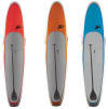 Three paddle boards