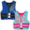 Two youth life jackets